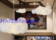 Ονείρου σύννεφων διογκώσιμη φεγγαριών διακόσμηση 220V έκθεσης εστιατορίων λαμπτήρων μπαλονιών ελαφριά