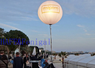 Ballon φεγγαριών γεγονότος διογκώσιμη ελαφριά σφαίρα Halogenlamp 2000W 90cm τρίποδων διαφήμισης