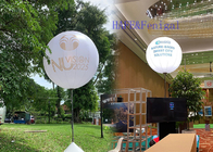 Γεγονότος διακοσμήσεων ελαφριά 2000W φεγγαριών διογκώσιμη διασκέδαση 160cm επιλογών εκτύπωσης μπαλονιών