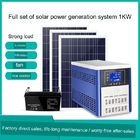 Πλήρως αυτόματος έλεγχος αναστροφέων εγχώριου από-πλέγματος συστημάτων 220v 1KW παραγωγής ηλιακής ενέργειας