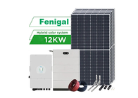 12KW σύστημα ένα αναστροφέας υβριδικό 48V ηλιακού πλαισίου λύσεων στάσεων για το σπίτι
