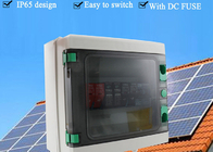 15A Ηλιακό φωτοβολταϊκό συνδυαστικό κουτί διακόπτης κυκλωμάτων 2 ράβδους πλαστικό ηλιακό πάνελ 550VDC