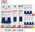 Μικροσκοπικός βιομηχανικός διακόπτης 1~63A 80~125A 1P 2P 3P 4P AC230/400V Delixi HDBE