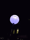 96W διογκώσιμη διακόσμηση φωτισμού των RGB οδηγήσεων με το άσπρο πολυ μπαλόνι μεταξιού διαμέτρων 63 FT