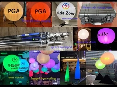 1.6m/5.2ft LED Λευκό ή RGBW 400W φως μπαλόνι εκδήλωσης