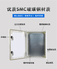 Κιβώτιο διανομής περιφράξεων φίμπεργκλας καλωδίων SMC με τα διπλά πρότυπα CE κλειδαριών