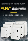 Κιβώτιο διανομής περιφράξεων φίμπεργκλας καλωδίων SMC με τα διπλά πρότυπα CE κλειδαριών