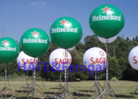 Διαφήμιση δραστηριότητας 2000W 3200k 160cm των διογκώσιμων μπαλονιών τρίποδων οδηγήσεων φω'των