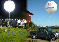 Ballon φεγγαριών σφαιρών τρίποδων διαφήμισης ανάβει 400W των διογκώσιμων οδηγήσεων γεγονότος 1m