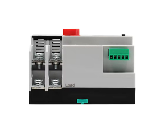 Din Rail Διπλή ισχύς αυτόματη μεταφορά διακόπτη χειροκίνητη αυτόματη λειτουργία Grid / γεννήτρια