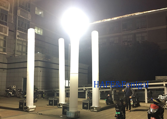 5M 1000w απλοί και γρήγοροι φουσκωτοί πύργοι φωτισμού για φωτισμό μεγάλων περιοχών