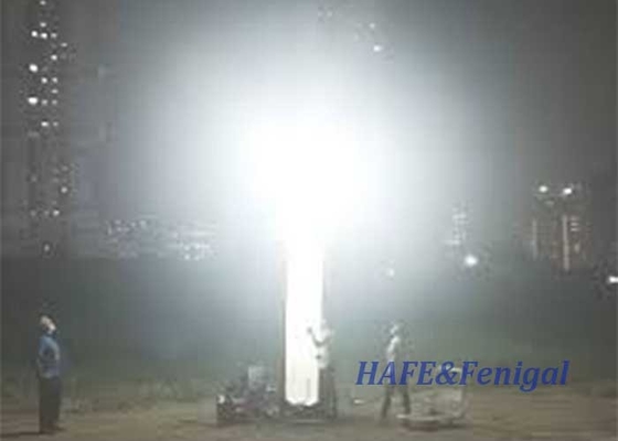 Ασφάλεια Πύργος φωτισμού HMI 1000W Κατάλληλο για εξωτερικό βιομηχανικό φωτισμό κατά τη διάρκεια της νύχτας 360 βαθμούς
