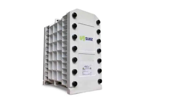 SUEZ E-Cell 3X Standard Stack Electrodeionization EDI Αποχέτευση λυμάτων Edi Συστήματα Μέγιστη θερμοκρασία 40°C