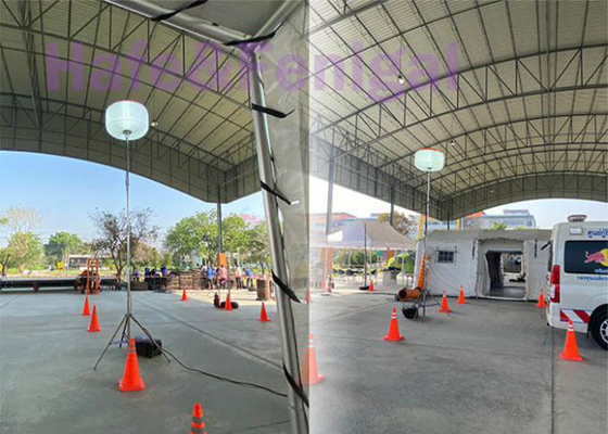 Αμβλύσιμο φως αερόστατος LED 800W