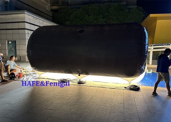 1.8kw Tube Helium Air Filled Bi Colour LED DMX CRMX Ελέγχου Βαλόνι Φώτα Φιλμ