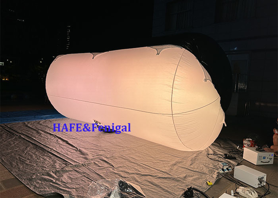 1.8kw Tube Helium Air Filled Bi Colour LED DMX CRMX Ελέγχου Βαλόνι Φώτα Φιλμ