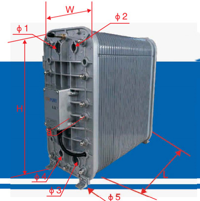 0.5-0.7m3/H EDI Stacks LX-HD-50 για απολύμανση υψηλής θερμοκρασίας