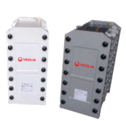 Η Veolia EDI στοιβάζει το MK-7 υψηλής χωρητικότητας για βιομηχανική καθαριότητα νερού