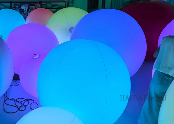 4ft Tap-To-Change-Color LED RGB Διαδραστικό φως αερόστατου: Ιδανικές LED μπάλες πλήθους για εκδηλώσεις
