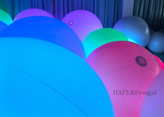 4ft Tap-To-Change-Color LED RGB Διαδραστικό φως αερόστατου: Ιδανικές LED μπάλες πλήθους για εκδηλώσεις