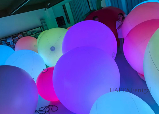 4ft Tap-To-Change-Color LED RGB Διαδραστικό φως αερόστατου: Ιδανικές LED μπάλες πλήθους για εκδηλώσεις