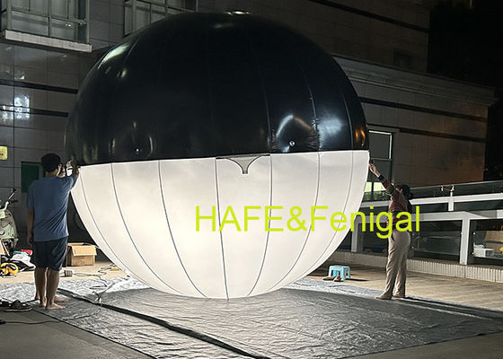 Οι κινηματογραφιστές να κρεμάσουν φουσκωτά σφαιρικά φώτα LED διπλού χρώματος