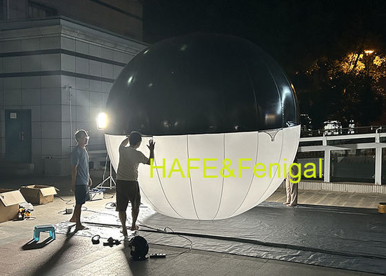 Οι κινηματογραφιστές να κρεμάσουν φουσκωτά σφαιρικά φώτα LED διπλού χρώματος