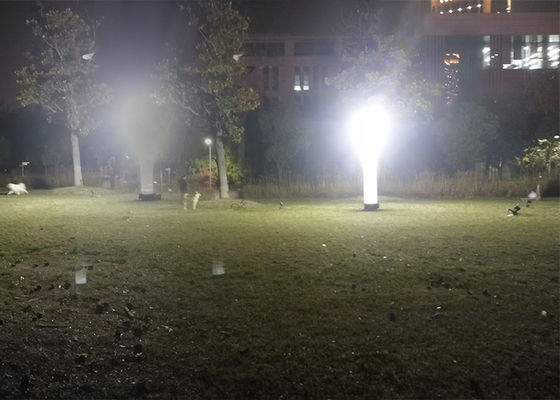 Φωτιστικός Πύργος Φουσκωτός Χωρίς Αντανάκλαση 1200W 60HZ Σύστημα Έκτακτης Ανάγκης για Νυχτερινή Υπαίθρια Φορητή Χρήση