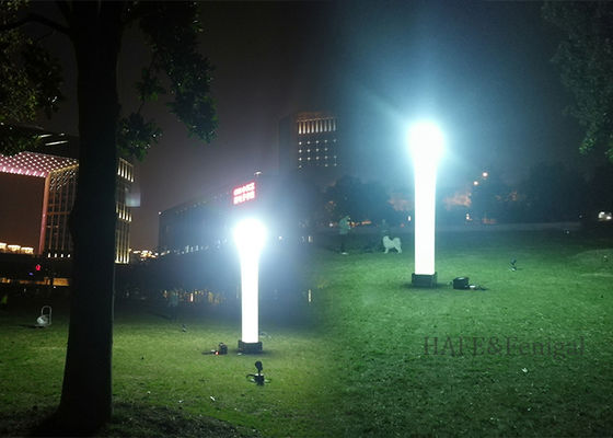 Φωτιστικός Πύργος Φουσκωτός Χωρίς Αντανάκλαση 1200W 60HZ Σύστημα Έκτακτης Ανάγκης για Νυχτερινή Υπαίθρια Φορητή Χρήση