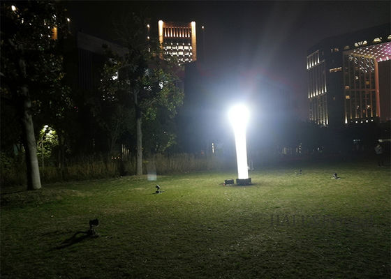 Φωτιστικός Πύργος Φουσκωτός Χωρίς Αντανάκλαση 1200W 60HZ Σύστημα Έκτακτης Ανάγκης για Νυχτερινή Υπαίθρια Φορητή Χρήση