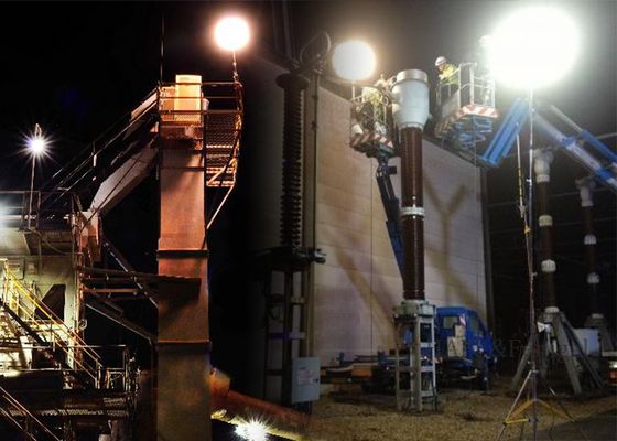 Πύργος φωτισμού αερόστατων ασφαλείας 600W LED