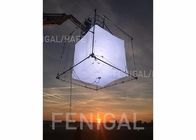 Ο γερανός τοποθετεί τα μπαλόνια φωτισμού ταινιών 8kW Hmi