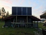 Σπίτι βιλών από το υβριδικό ηλιακό PV σύστημα πλέγματος DC48V