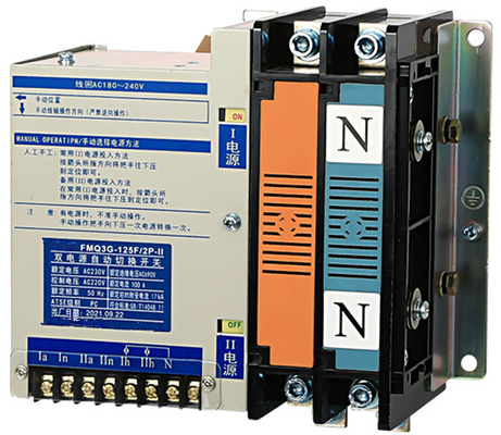 220V 100 Amp διπλός δύναμης ελεγκτής διακοπτών ICD LCD μεταφοράς ATS αυτόματος