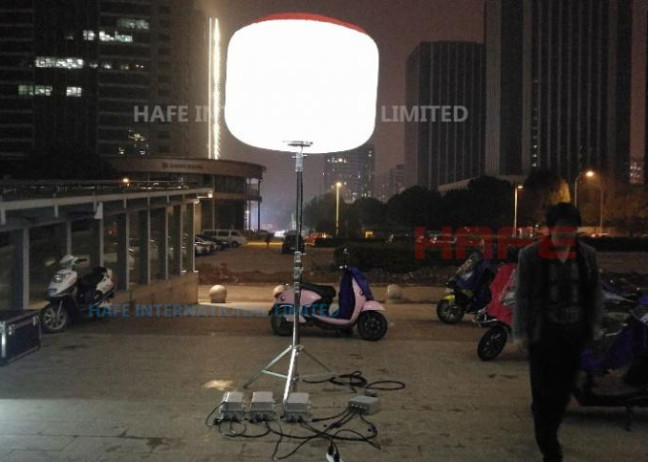 Η σειρά Sun 400W LED φως αερόστατο φορητό φωτισμό έκτακτης ανάγκης για βιομηχανικές και επιχειρήσεις διάσωσης 230V AC