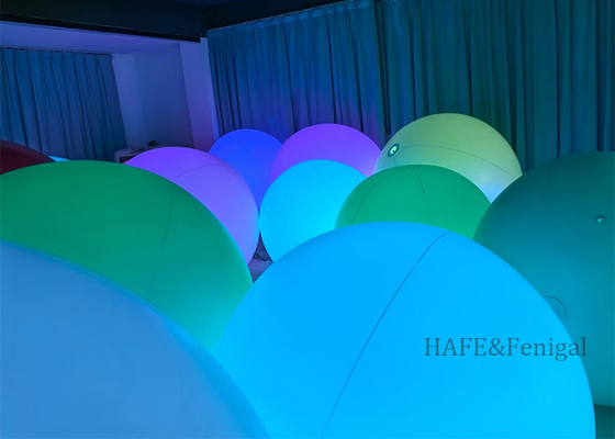 4ft Tap-To-Change-Color LED RGB Διαδραστικό φως αερόστατου: Ιδανικές LED μπάλες πλήθους για εκδηλώσεις