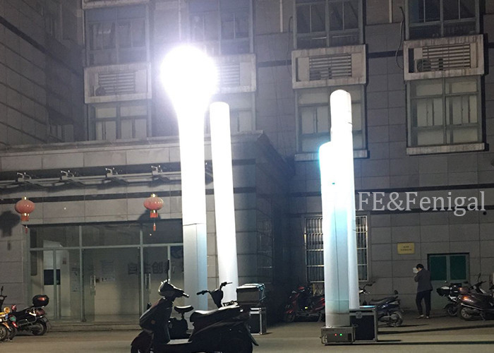 Εξωτερικό τροφοδοτικό (προαιρετικό) 120V/50HZ HID 1000w Φουσκωτός Πύργος Φωτισμού Έκτακτης Ανάγκης Μπαταρία