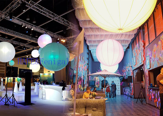 Διογκώσιμο μπαλόνι ελαφρύ 400W φεγγαριών Dimmable που κρεμά το διακοσμητικό φωτισμό 3200k
