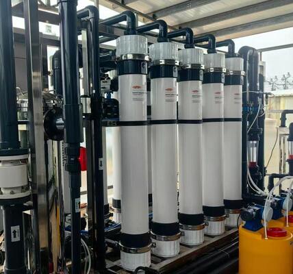 Μονάδα μεμβράνης υπερυγλυπτικής διήθησης Dupont SFP-2860 PVDF με μέγεθος πόρου 0,03μm και περιοχή 51m2 για προεπεξεργασία RO